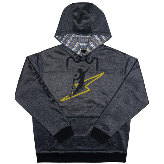 HH1179CH - Hooey Buzz Heather Charcoal Hoody