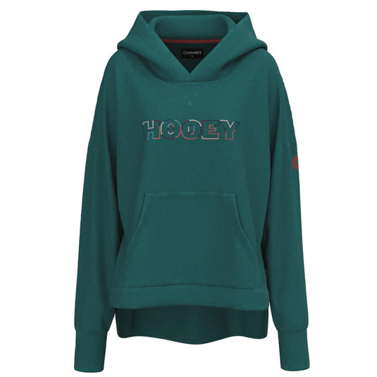 HH1206TL - Hooey Ladies "Roomy" Deep Lake Hoody