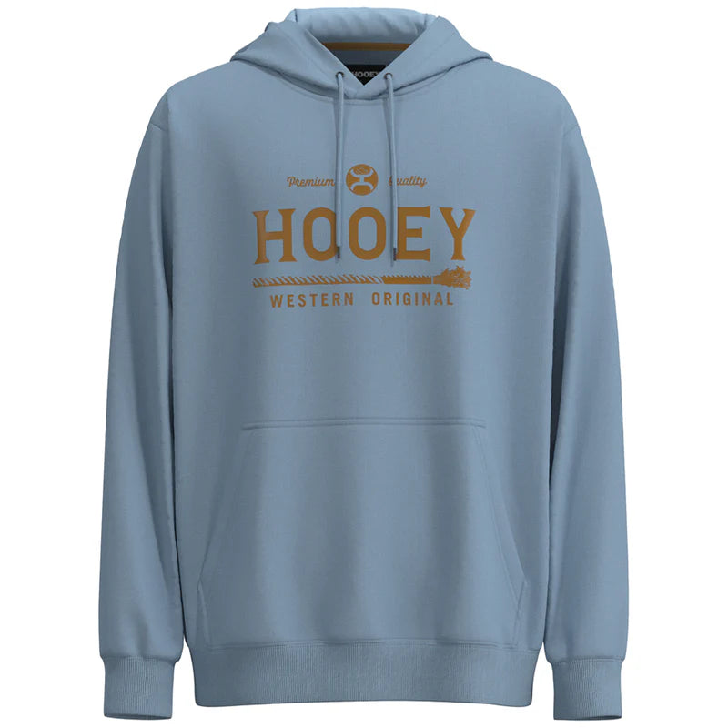 Load image into Gallery viewer, HH1191BL - Hooey &quot;Premium&quot; Hoody Blue w/Grey
