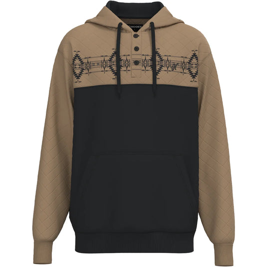 HH2610BKTN - Hooey "Jimmy" Hoody Black/Tan