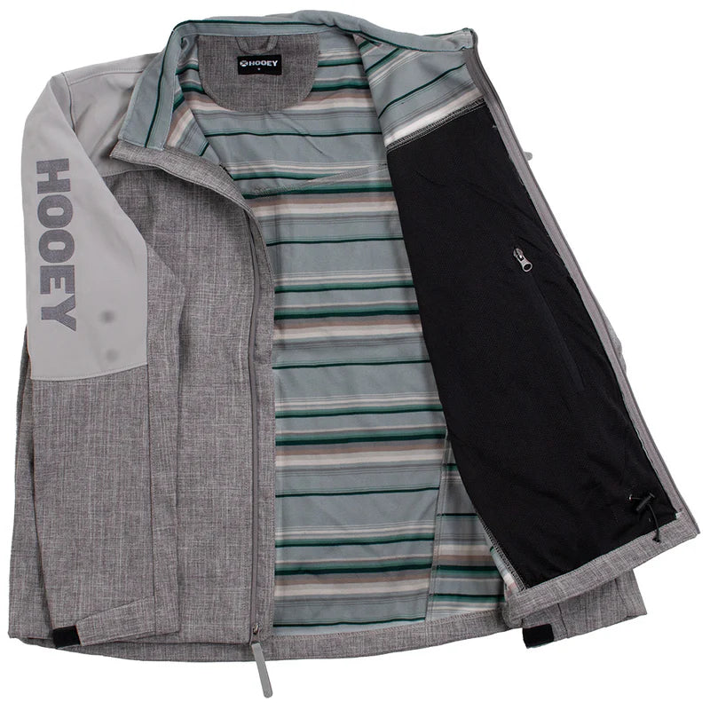 Load image into Gallery viewer, HJ092GY - &quot;HOOEY SOFTSHELL JACKET&quot; GREY
