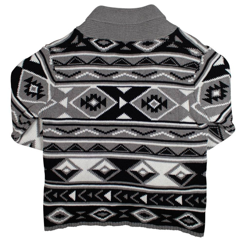 Load image into Gallery viewer, HJ104CHAZ - Hooey Ladies Short Duster Charcoal/Aztec
