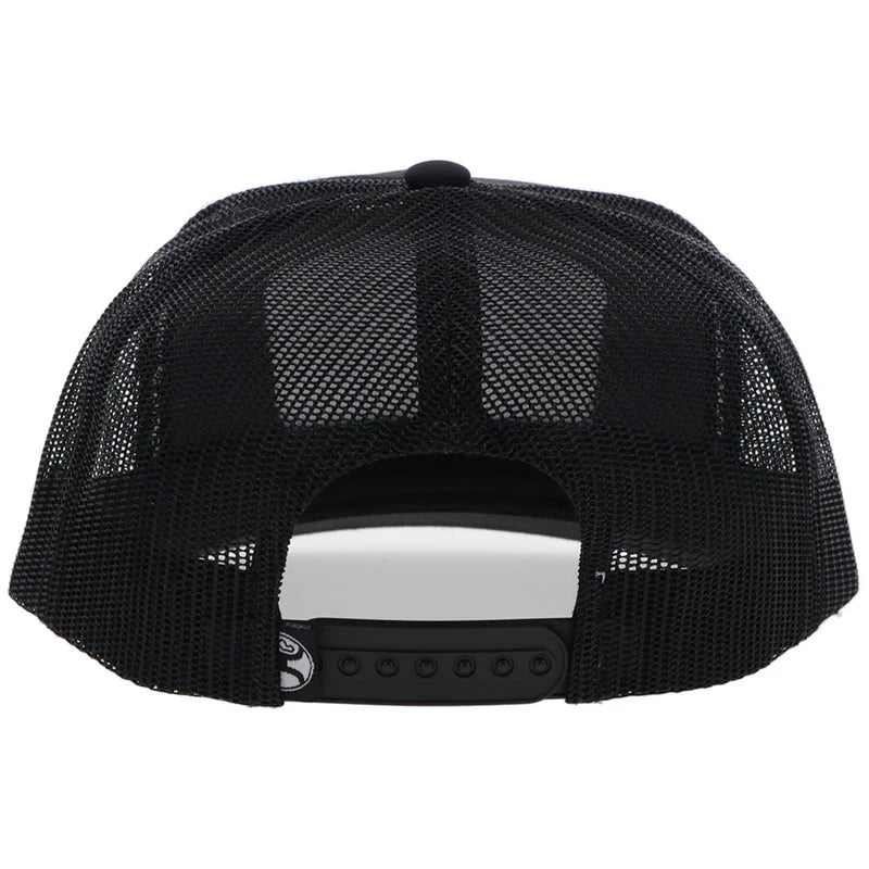 Load image into Gallery viewer, 2558T-BK - Hooey "Trip" Black w/White &amp; Blue Patch
