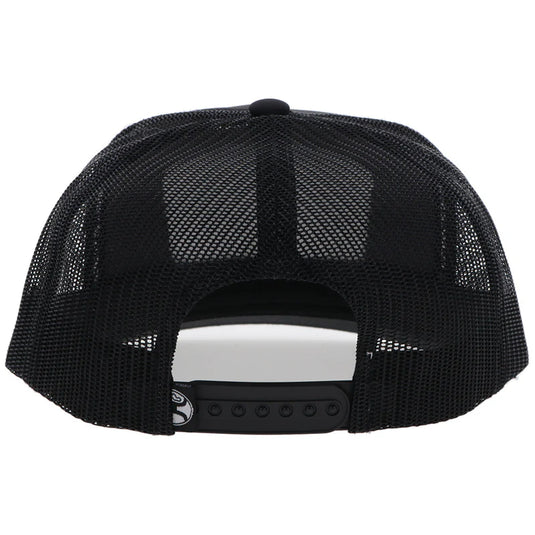 2558T-BK - Hooey "Trip" Black w/White & Blue Patch