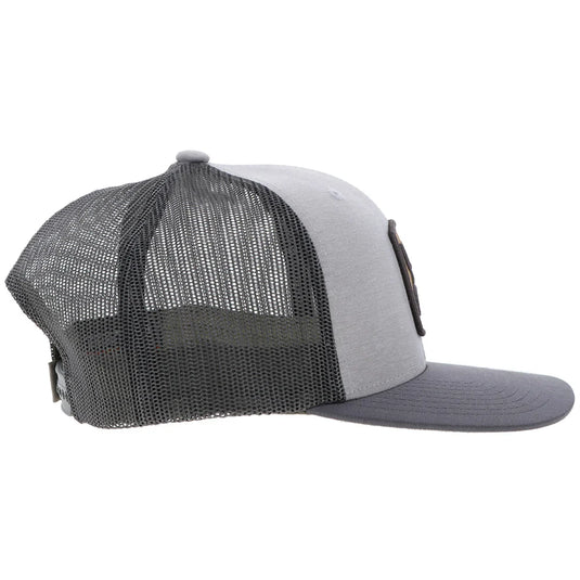 2524T-GY - Hooey "Zenith" Hat Grey W/Brown Hooey Logo