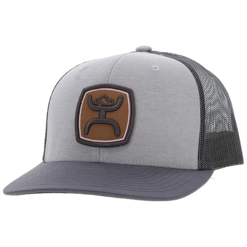 Load image into Gallery viewer, 2524T-GY - Hooey "Zenith" Hat Grey W/Brown Hooey Logo
