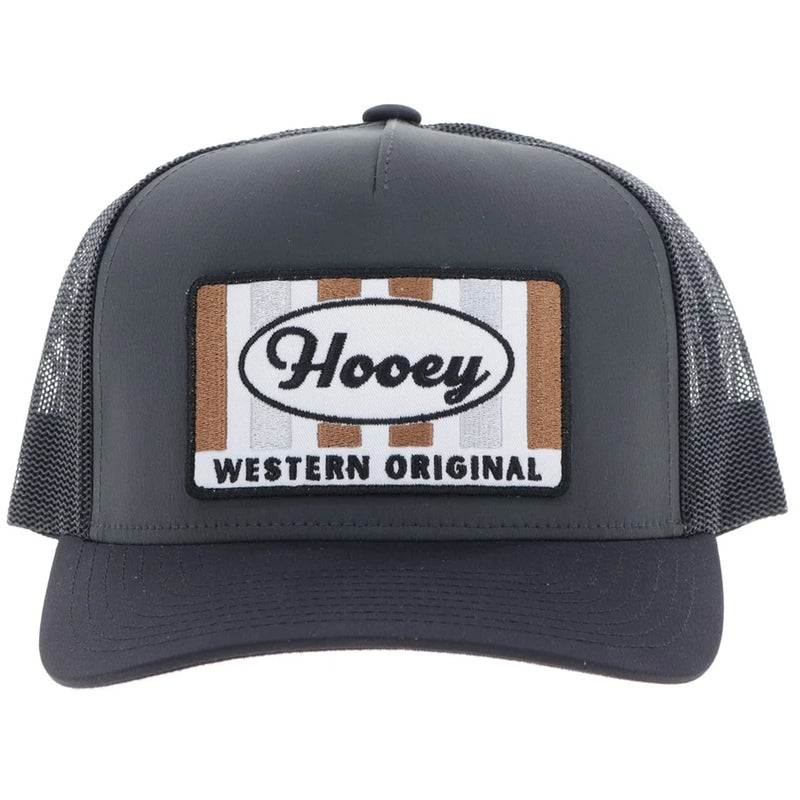 Load image into Gallery viewer, 2511T-GY - Hooey "Sudan" Charcoal/Black
