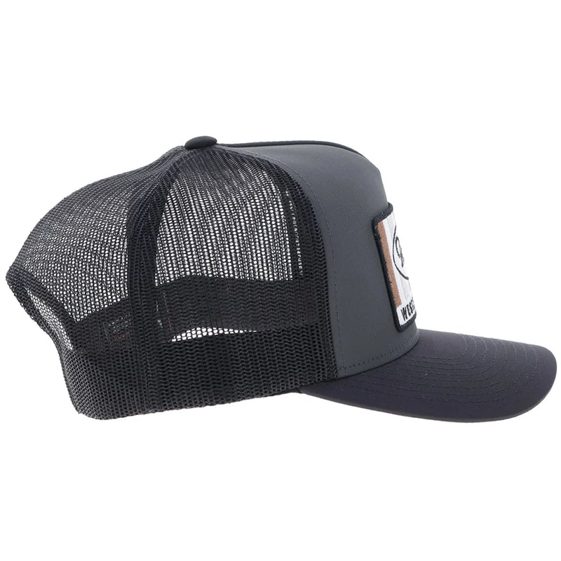 Load image into Gallery viewer, 2511T-GY - Hooey "Sudan" Charcoal/Black

