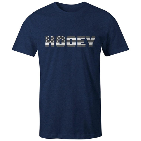 HT1507NV - Hooey Men's "Patriot" Navy Tee