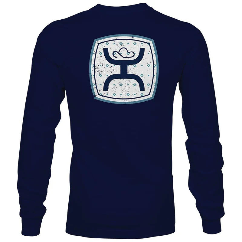 Load image into Gallery viewer, HT1557NV -  HOOEY MEN&#39;S  &quot;ZENITH&quot; NAVY LONG SLEEVE T-SHIRT
