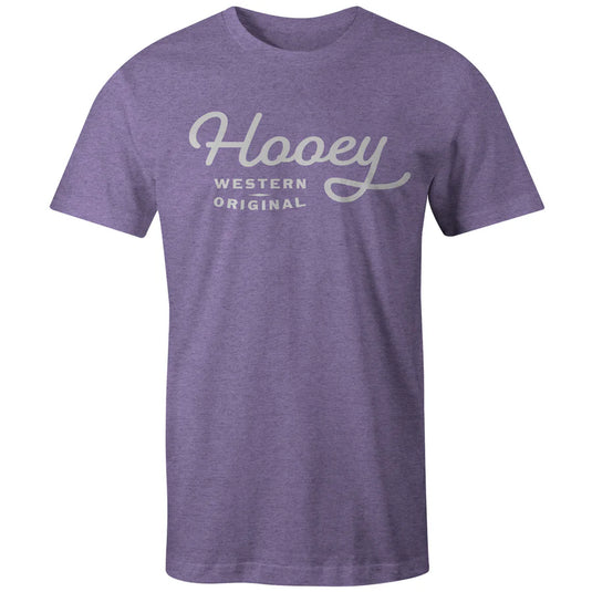 HT1566PL - HOOEY MEN'S  "OG" DUSTY PURPLE T-SHIRT