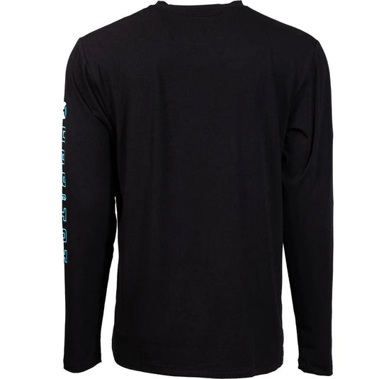 HT1620BK - Hooey  "Dusk" Black Long Sleeve Tee
