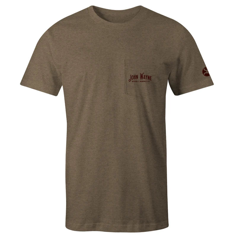 Load image into Gallery viewer, HT1647LTBR - Hooey "John Wayne" Light Brown T-shirt
