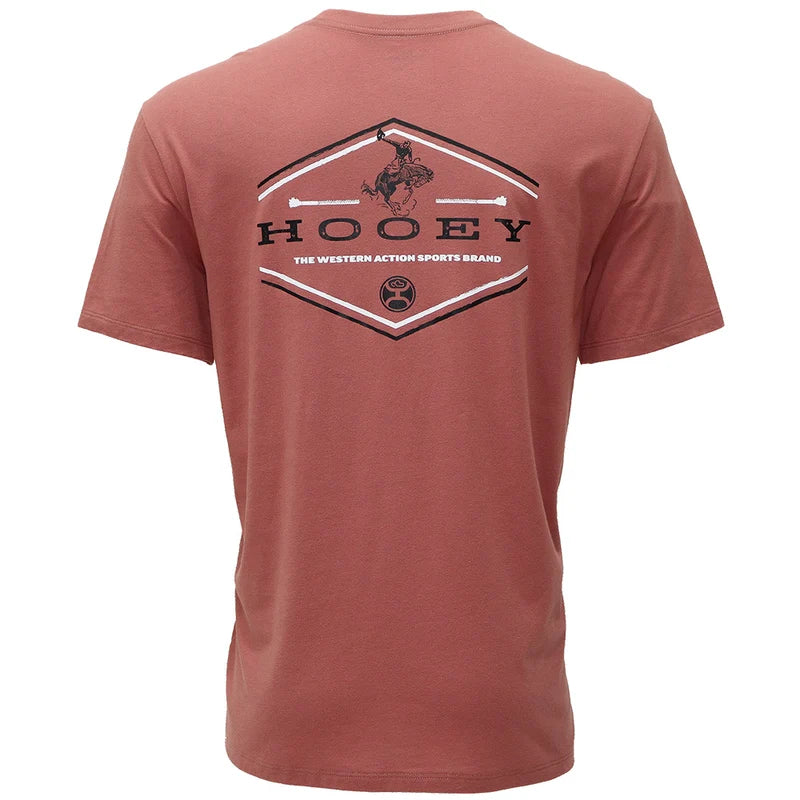 Load image into Gallery viewer, HT1655DKPK - Hooey  Mountains Light Mahogany T-shirt

