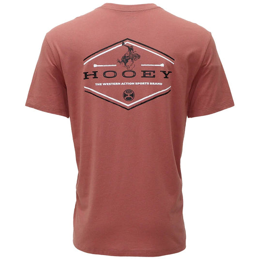 HT1655DKPK - Hooey  Mountains Light Mahogany T-shirt