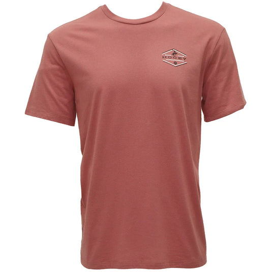 HT1655DKPK - Hooey  Mountains Light Mahogany T-shirt