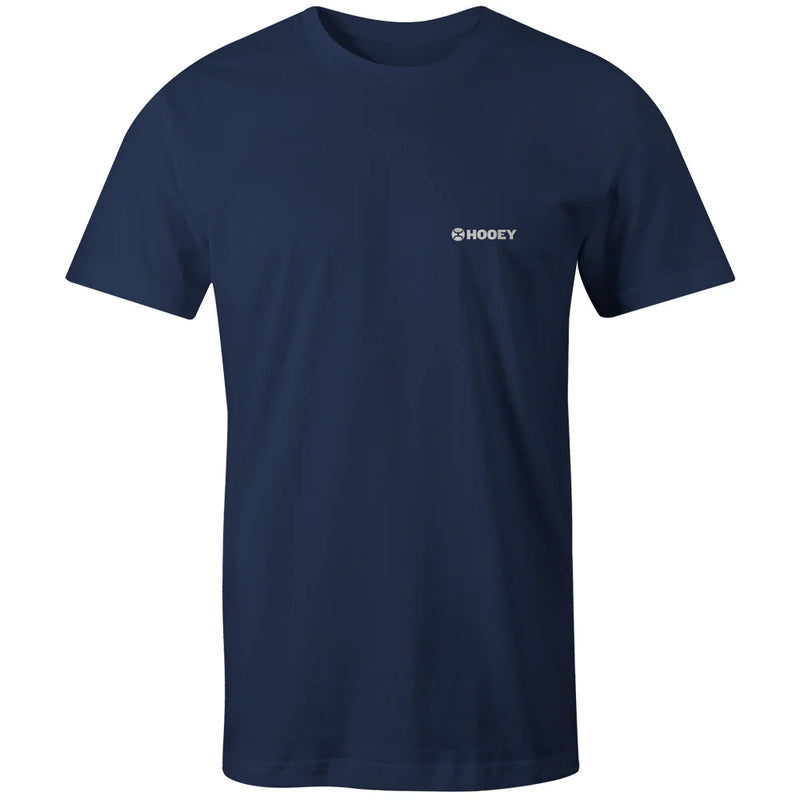 Load image into Gallery viewer, HT1682NV - Hooey &quot;Zenith&quot; Navy w/Multi Color Pattern T-shirt
