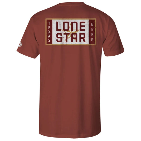 HT1722CM - Hooey "Lone Star" Crimson T-Shirt