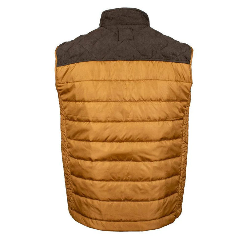 Load image into Gallery viewer, HV097TNBR - &quot;Hooey Packable Vest&quot; Tan/Brown
