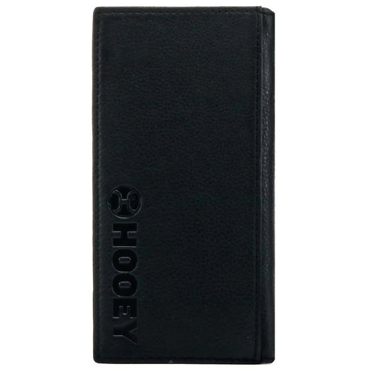 HW010-BKRD - Hooey "Black Hawk" Rodeo Hooey Wallet Black/Red Aztec Print