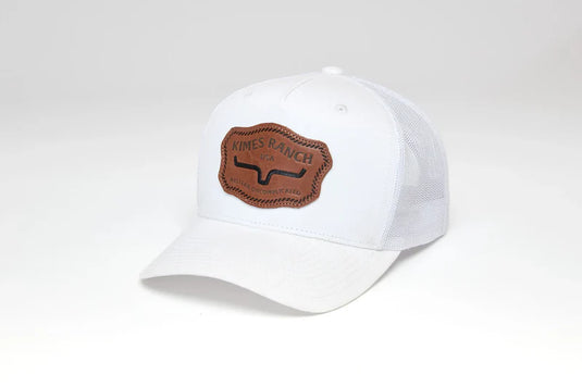 KM40 - Kimes Ranch Hawkins Hat - White