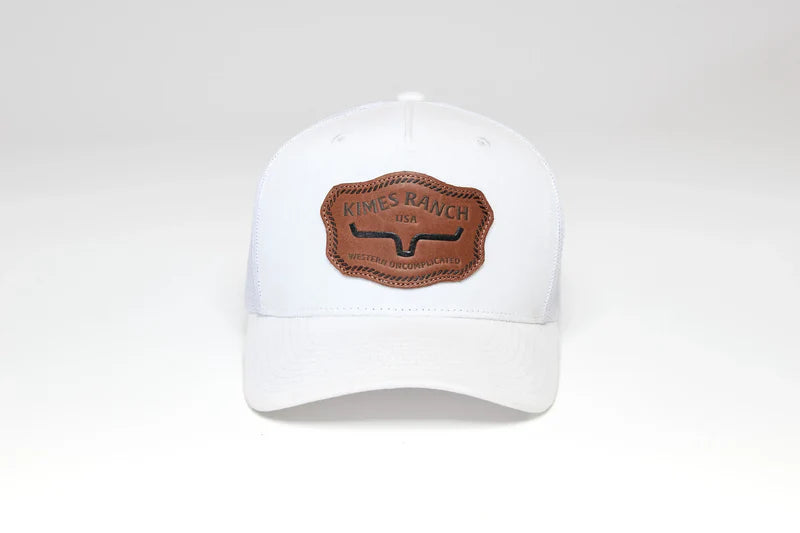 Load image into Gallery viewer, KM40 - Kimes Ranch Hawkins Hat - White
