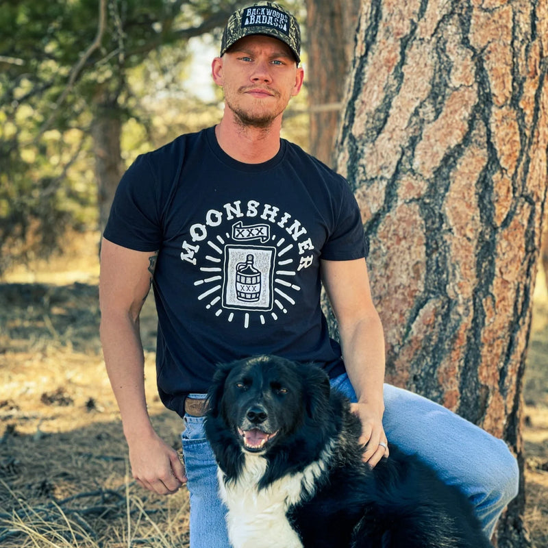 Load image into Gallery viewer, OUT60008 - Outlaw MOONSHINER Black T Shirt
