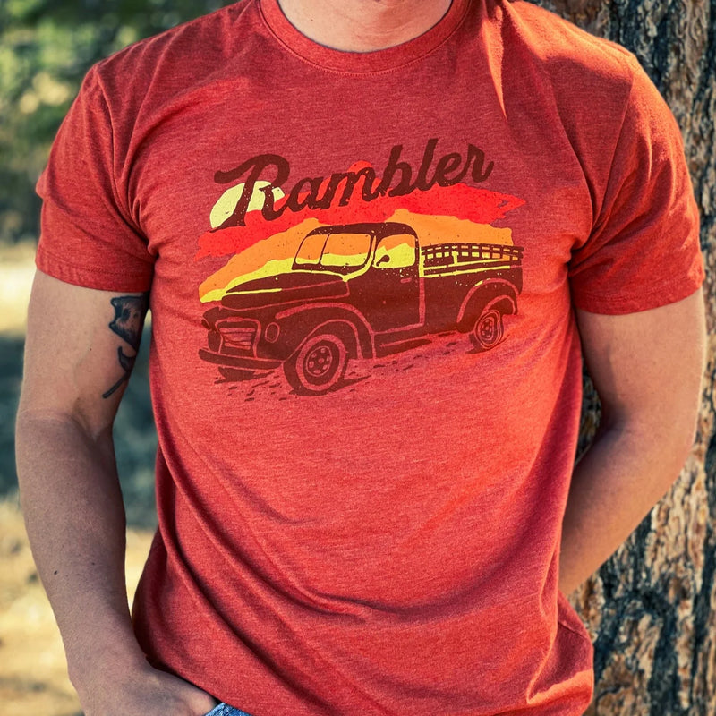 Load image into Gallery viewer, OUT60010 - Outlaw RAMBLER Sedona Heather T Shirt
