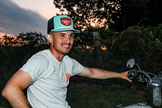 RDHC-514 - Red Dirt Hat Company Turquoise Diamonds