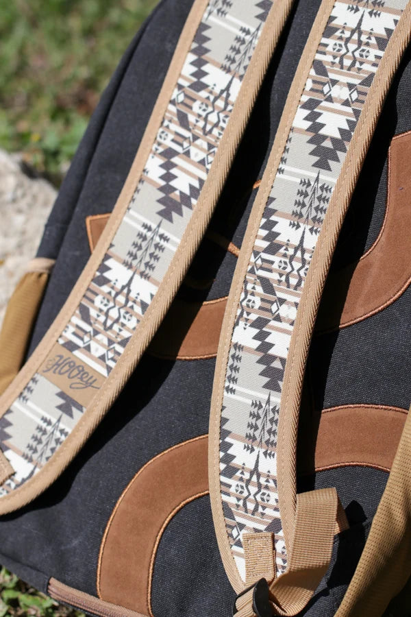 Load image into Gallery viewer, BP2601CHAZ - Hooey "Recess" Backpack Charcoal/Aztec
