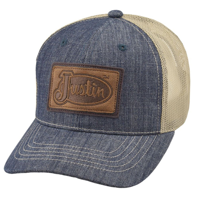 JCBC732 - Justin Denim w/Patch Cap