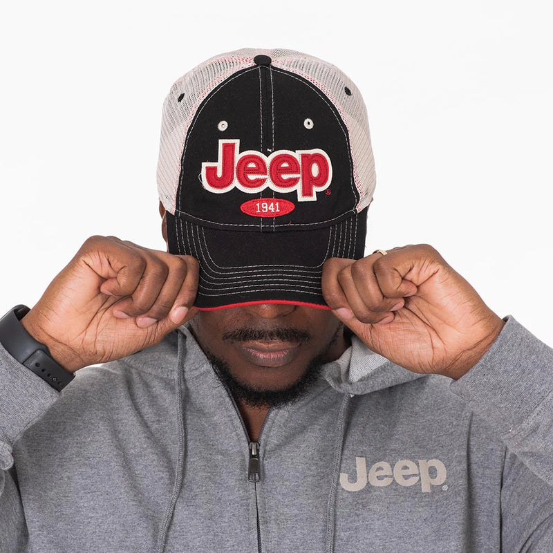 Load image into Gallery viewer, 9153 - Jeep - Felt Applique Hat
