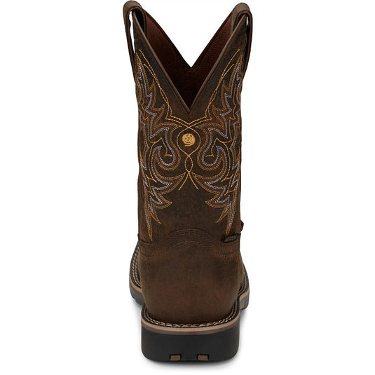 GR9050 - Justin Men's George Strait Fireman 11" Waterproof Boot