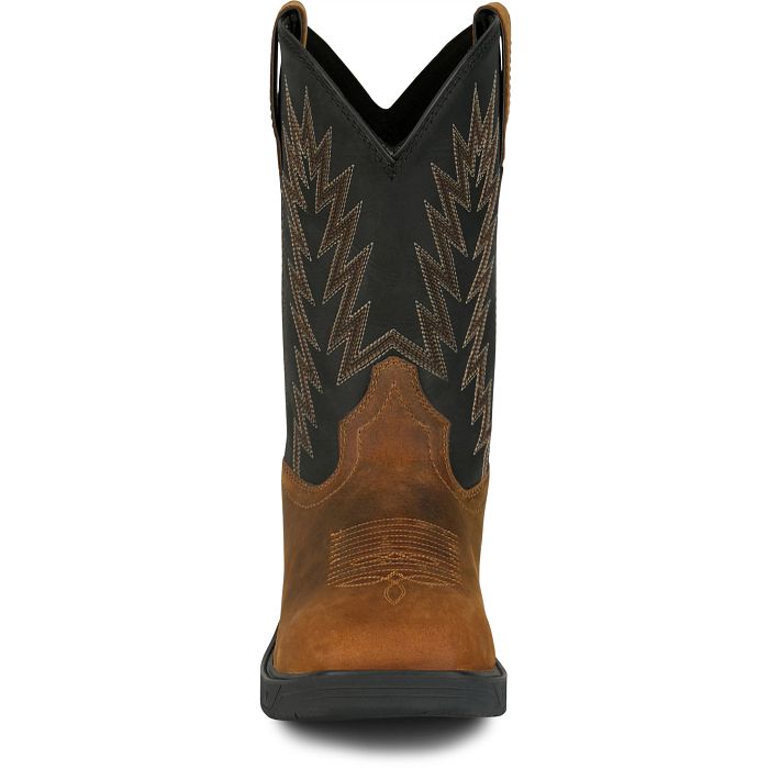 Load image into Gallery viewer, PD4073 - Justin Men's 11" Taskmaker Waterproof Steel Toe Work Boot
