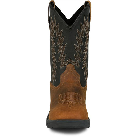 PD4073 - Justin Men's 11" Taskmaker Waterproof Steel Toe Work Boot