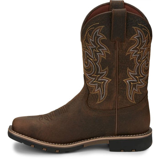 GR9050 - Justin Men's George Strait Fireman 11" Waterproof Boot