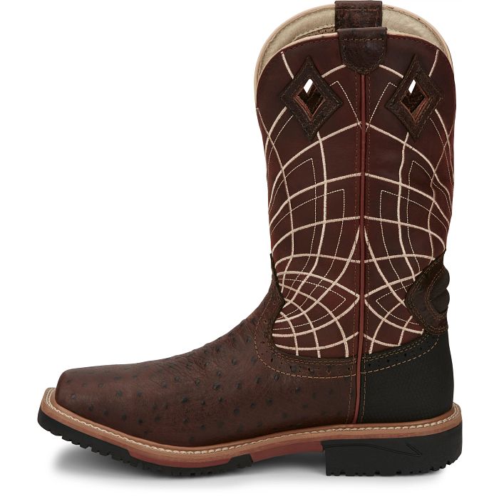 Load image into Gallery viewer, SE4835 - Justin Men&#39;s DERRICKMAN 12&quot; Waterproof Composite Toe Boot
