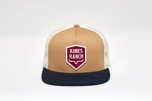 KM13 - Kimes Ranch Jack Trucker Cap Brown