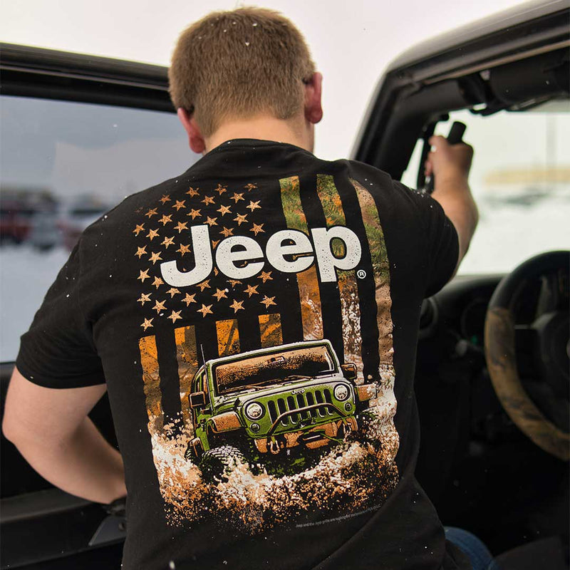 Load image into Gallery viewer, 3754 - Jeep - Freedom Outdoors T-Shirt
