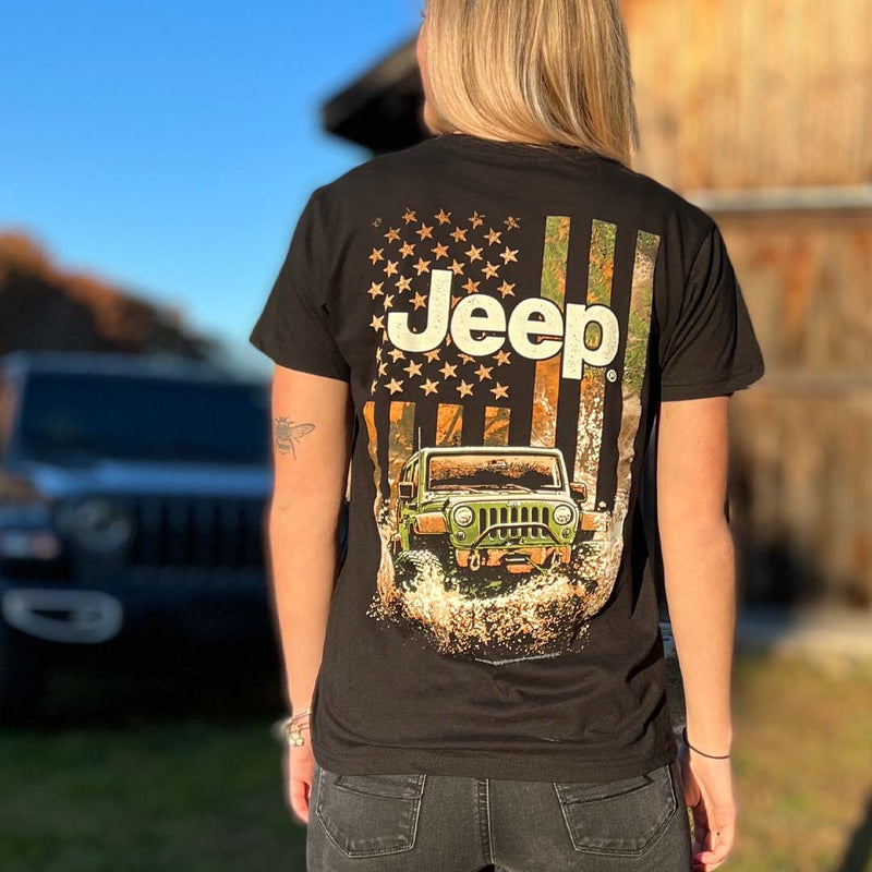 Load image into Gallery viewer, 3754 - Jeep - Freedom Outdoors T-Shirt

