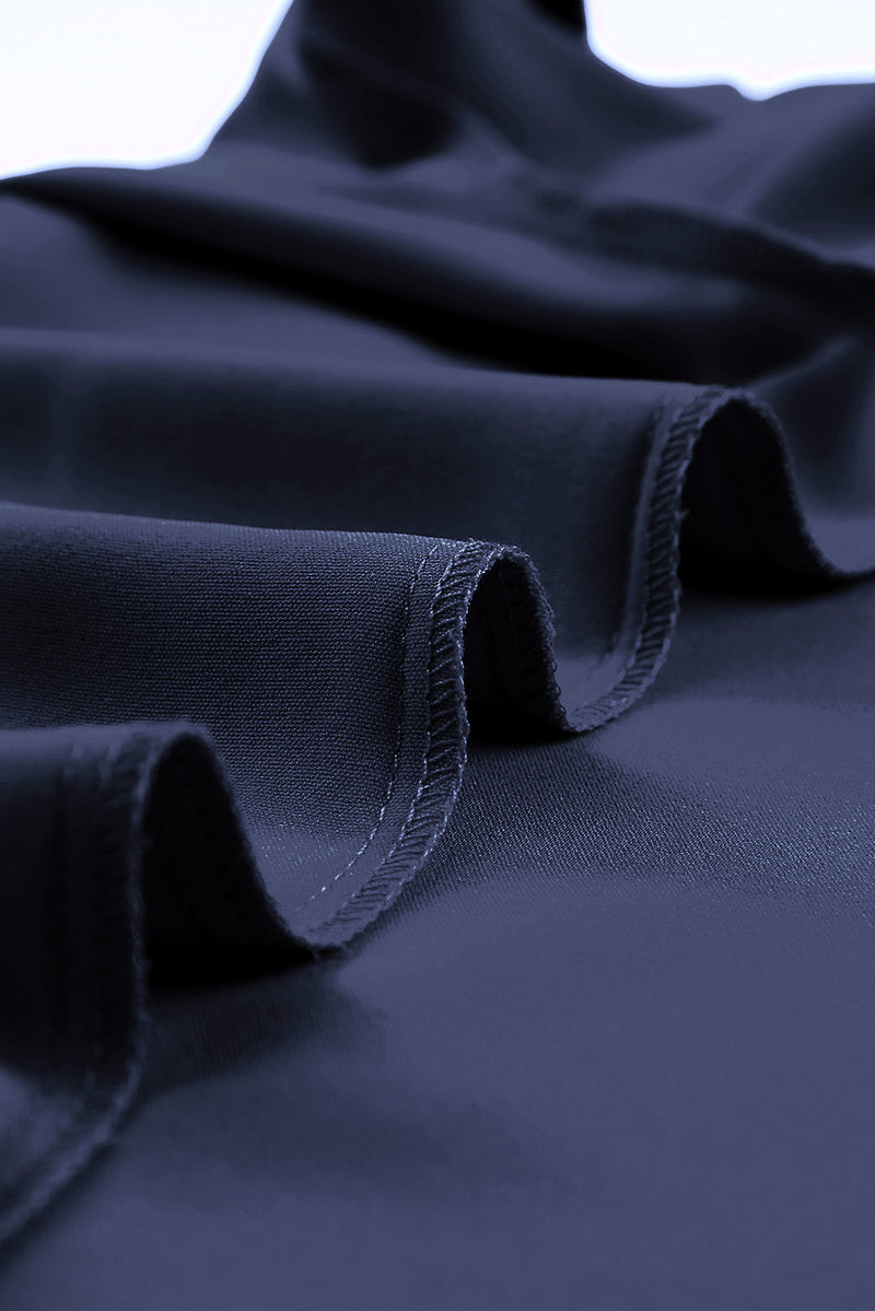 Load image into Gallery viewer, DLLS23 - Blue Lace Trim V Neck Short Sleeve Blouse
