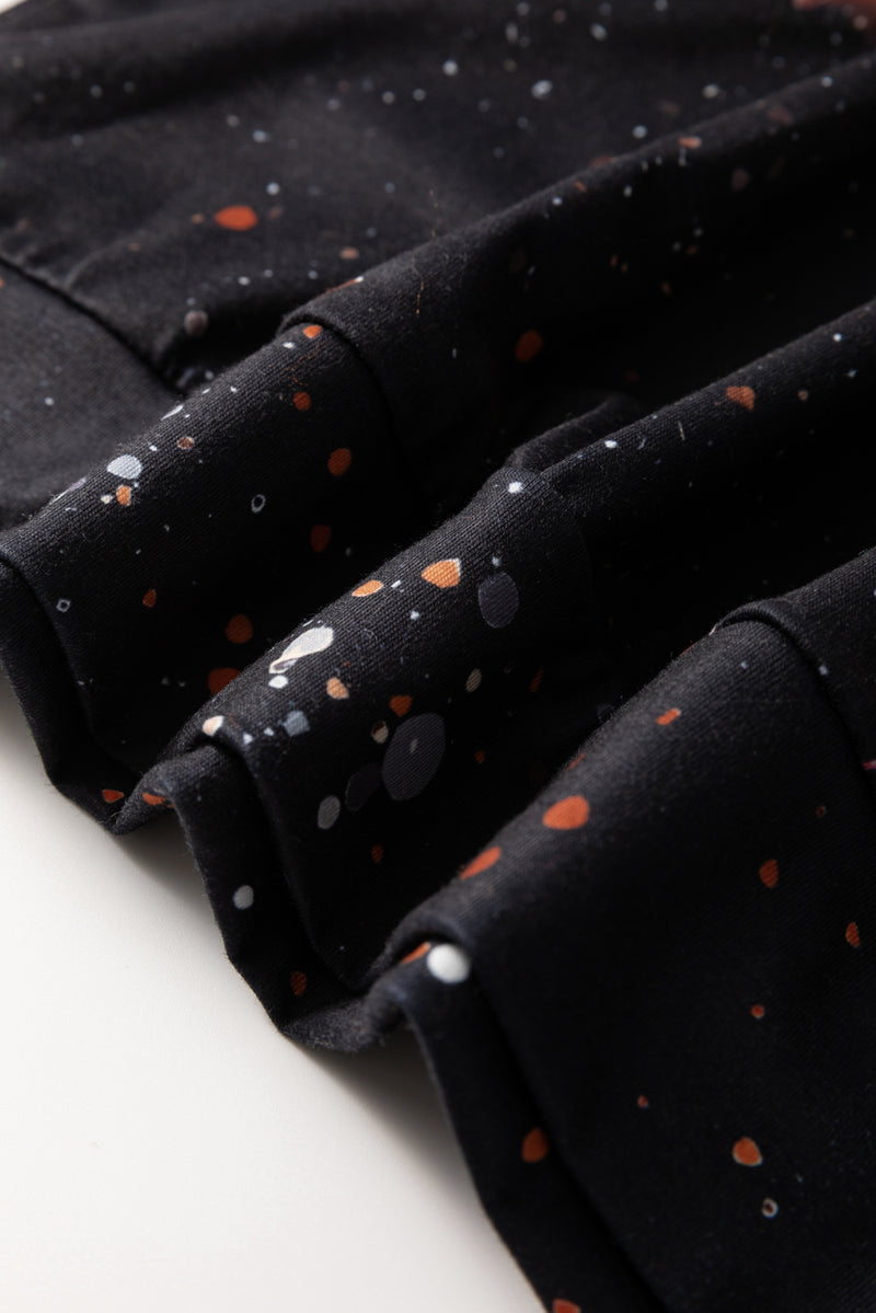 Load image into Gallery viewer, DLLS52 - Gold Flame It&#39;s Fall Y&#39;all Halloween Pumpkin Graphic Bleached Top
