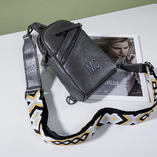 MC-3352GY - Milan Chiva Sling Bag/Crossbody/Chest Bag - Grey