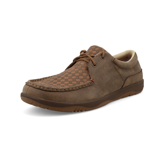 MCP0002 - Twisted X  Men's Bomber & Light Brown Boat Shoe