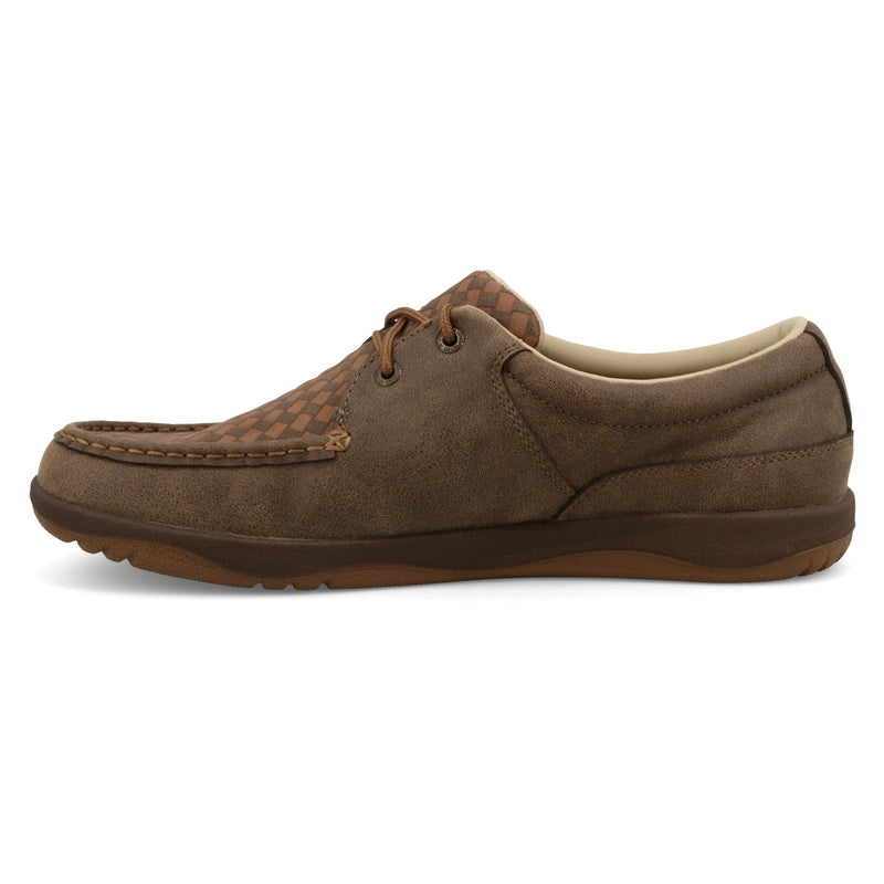 Load image into Gallery viewer, MCP0002 - Twisted X  Men's Bomber &amp; Light Brown Boat Shoe
