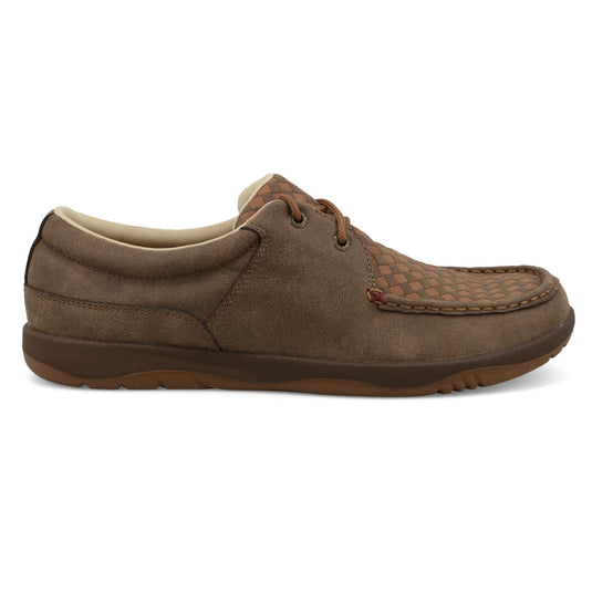 MCP0002 - Twisted X  Men's Bomber & Light Brown Boat Shoe