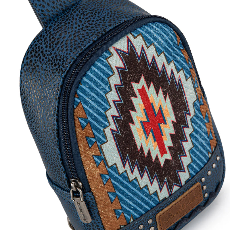 Load image into Gallery viewer, MW1316-2100JN - Montana West Aztec Collection Sling Bag
