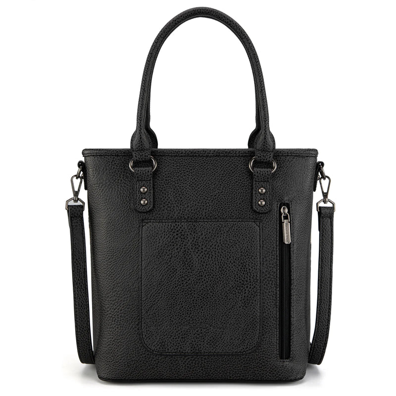 Load image into Gallery viewer, MW1316G-8250BK - Montana West Aztec Collection Concealed Carry Tote/Crossbody
