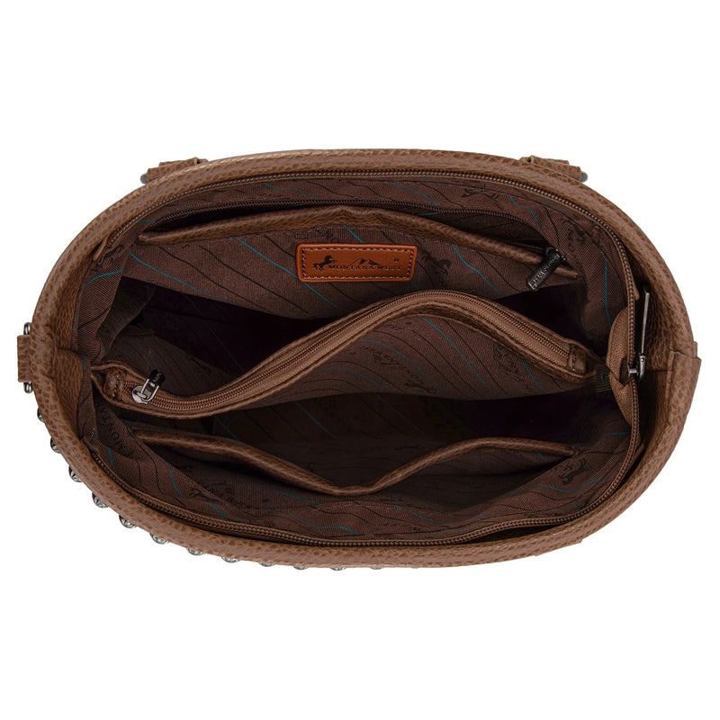 Load image into Gallery viewer, MW1316G-8250TQ -  Montana West Aztec Collection Concealed Carry Tote/Crossbody
