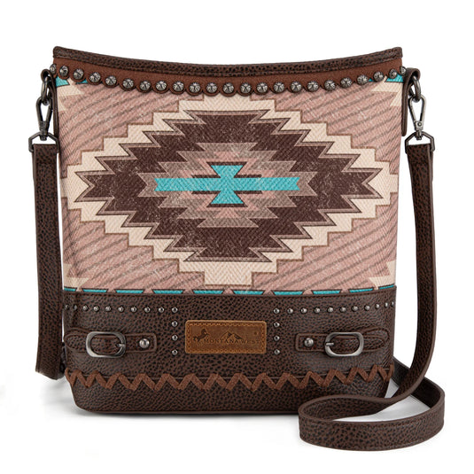 MW1316G-9181CF - Montana West Aztec Collection Concealed Carry Crossbody